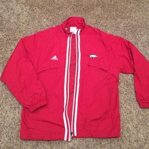 FINAL PRICE! University of Arkansas Windbreaker