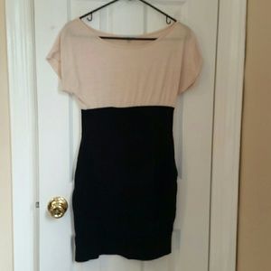 Blue and Blush Bodycon dress