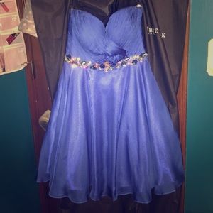 Blue homecoming/ party dress
