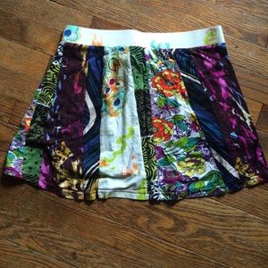 Funky patterned skirt