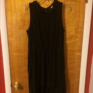 Black High/Low Dress: size 12 from H&M