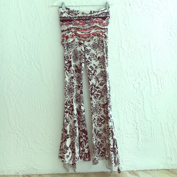 Melodia designs skirted flair dance pants S33"