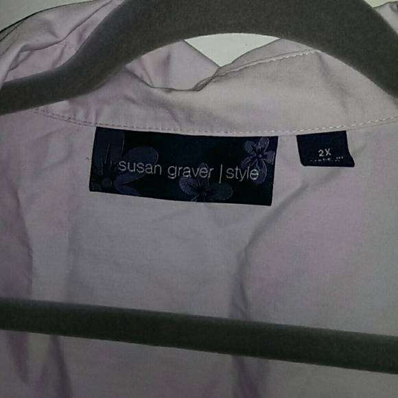 Lavender blouse - Picture 2 of 2