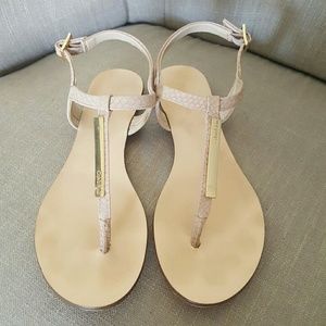 Nude Calvin Klein sandals