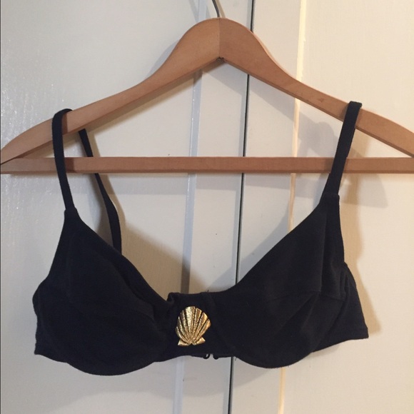 Cute vintage black bikini♠️