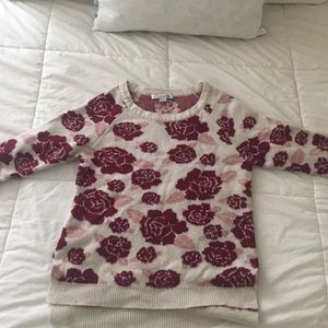 Forever 21 floral sweater