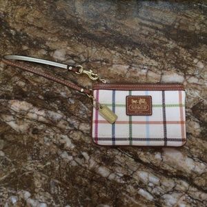 NWOT authentic Coach wristlet