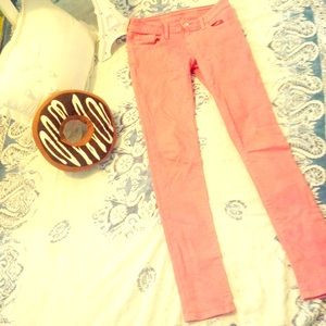 Pink pair of vans size 12 jeans💕