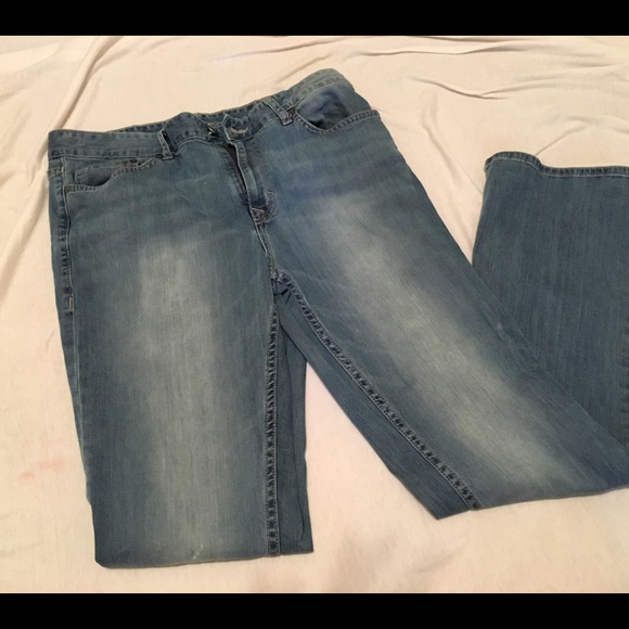 Calvin Klein modern fit boot cut jeans