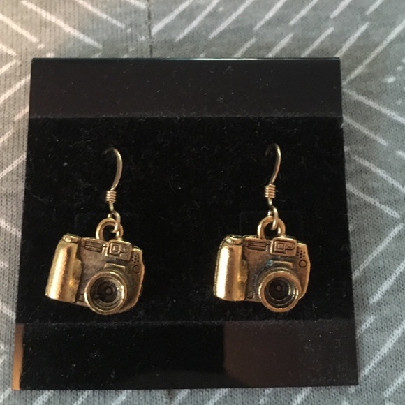 Camera Earrings