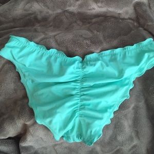 Victoria's Secret ruffle cheeky bikini bottom