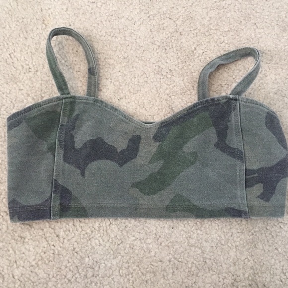 brandy Melville Camo bralette