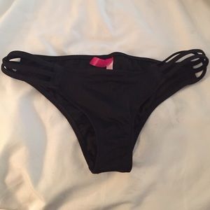 VS NWOT black cheeky bikini bottoms