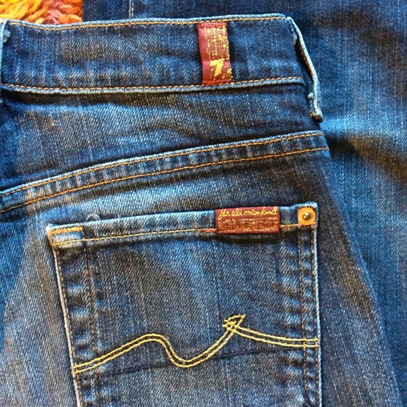 7FAM Bootcut Button Fly Jeans - Picture 3 of 4