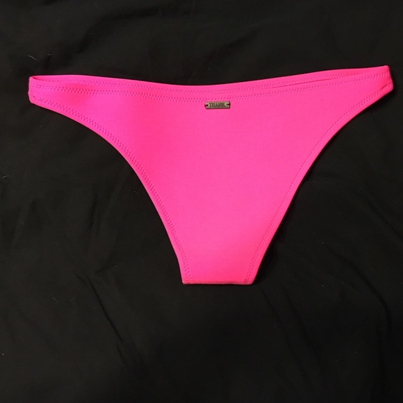 NWOT authentic TRIANGL bottoms size Large hot pink - Picture 1 of 3