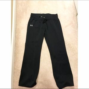 Black Under Armour sweatpants
