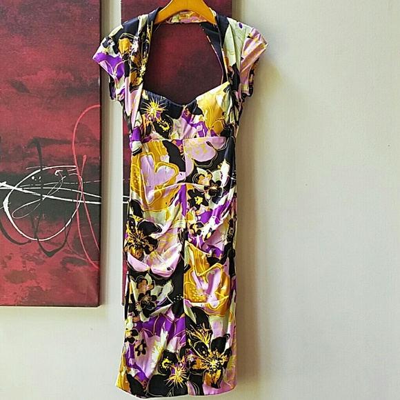 Cache floral dress