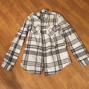 Men's Pearl Snap Plaid Shirt