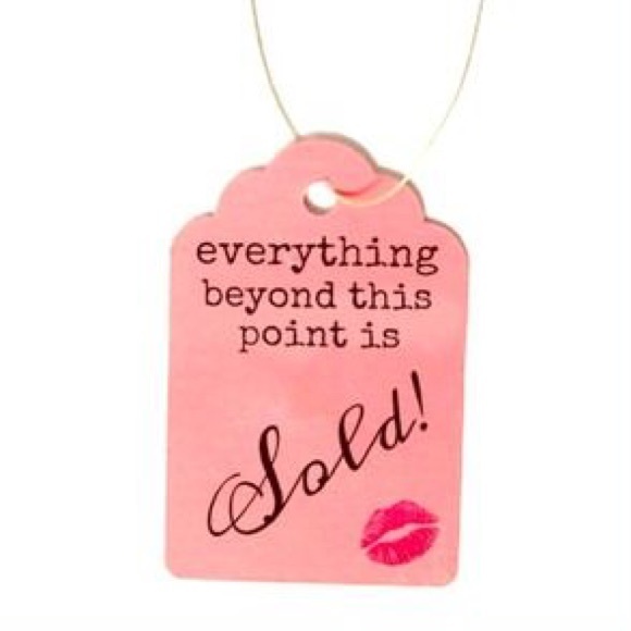 Thank you for shopping my closet!