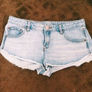 Urban Light denim low rise shorts