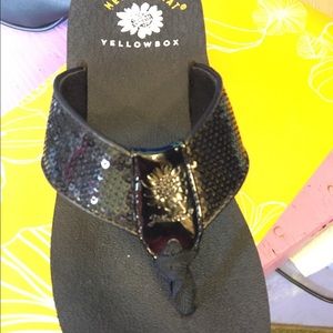 Yellow box shoes