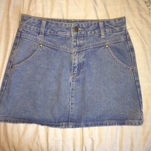 Denim skirt