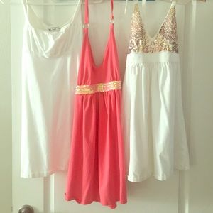 vS dresses beachy style bundle sz 0-2