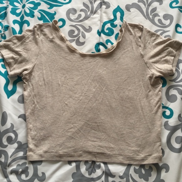 American Apparel crop top