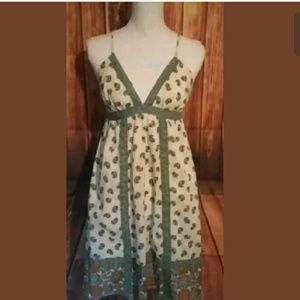 Medium Mossimo Supply Boho Paisley Summer Dress