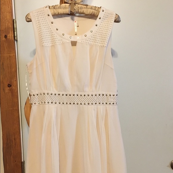 Cream Dress