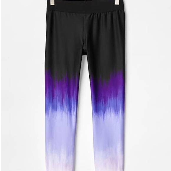 NWT Gap gfast ombre print capri legging
