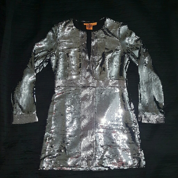 NYE or Christmas Tory Burch Full Sequin Dress