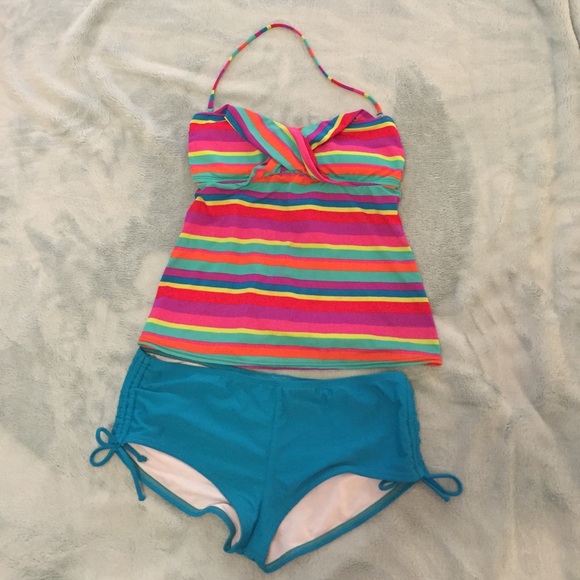 Colorful Tankini Set
