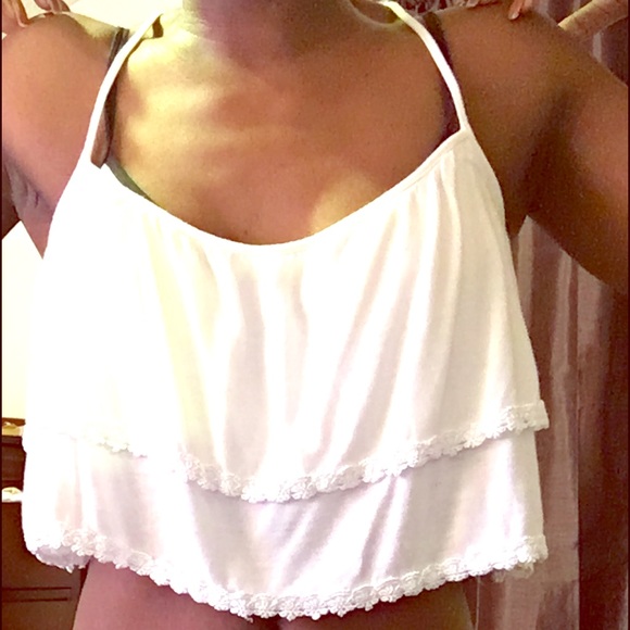 crochet crop tank