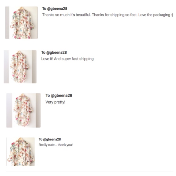 ✨HOST PICK✨ Sheer Floral Kimono - Picture 5 of 7