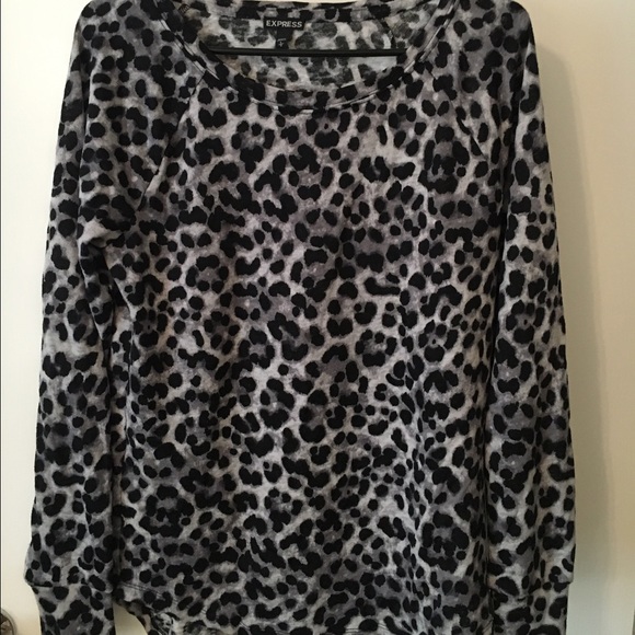Express drapey shirt