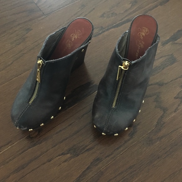 Matt Bernson Studded Wedge Clog - image 1