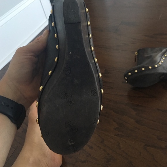 Matt Bernson Studded Wedge Clog - image 3
