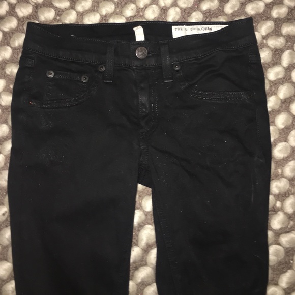black rag and bone skinny jeans