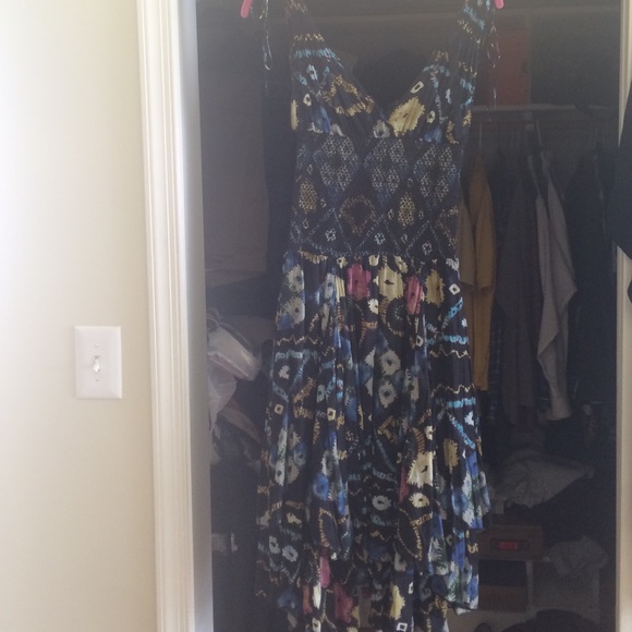 Free People ruffle dress