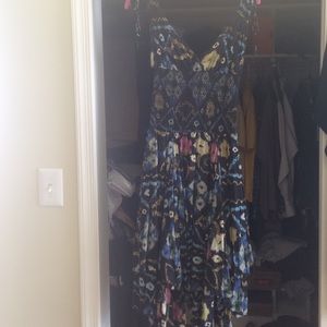 Free People ruffle dress