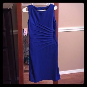 Ivanka Trump Pleated Scuba Sheath Dress size 6