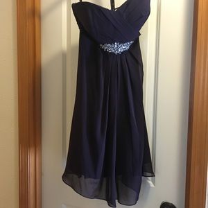 Bill Levkoff purple dress