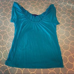 Turquoise Blue Top
