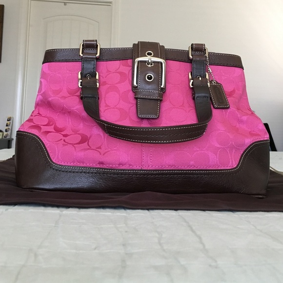 Authentic Pink Coach purse