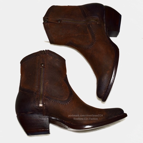 frye ankle booties
