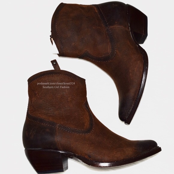 frye ankle booties