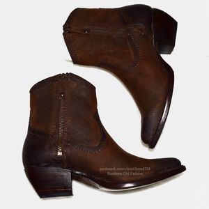 frye ankle shoes