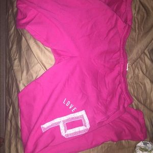 PINK jogger pants