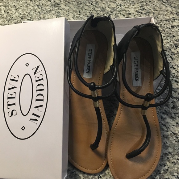 Black Steve Madden Sandals